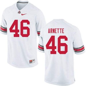 NCAA Ohio State Buckeyes Men's #46 Damon Arnette White Nike Football College Jersey ASG7645CE